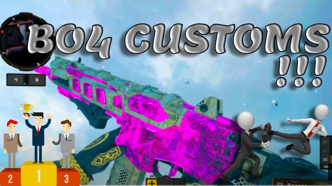 LIVE|Lets celebrate 700 subs w BO4 customs