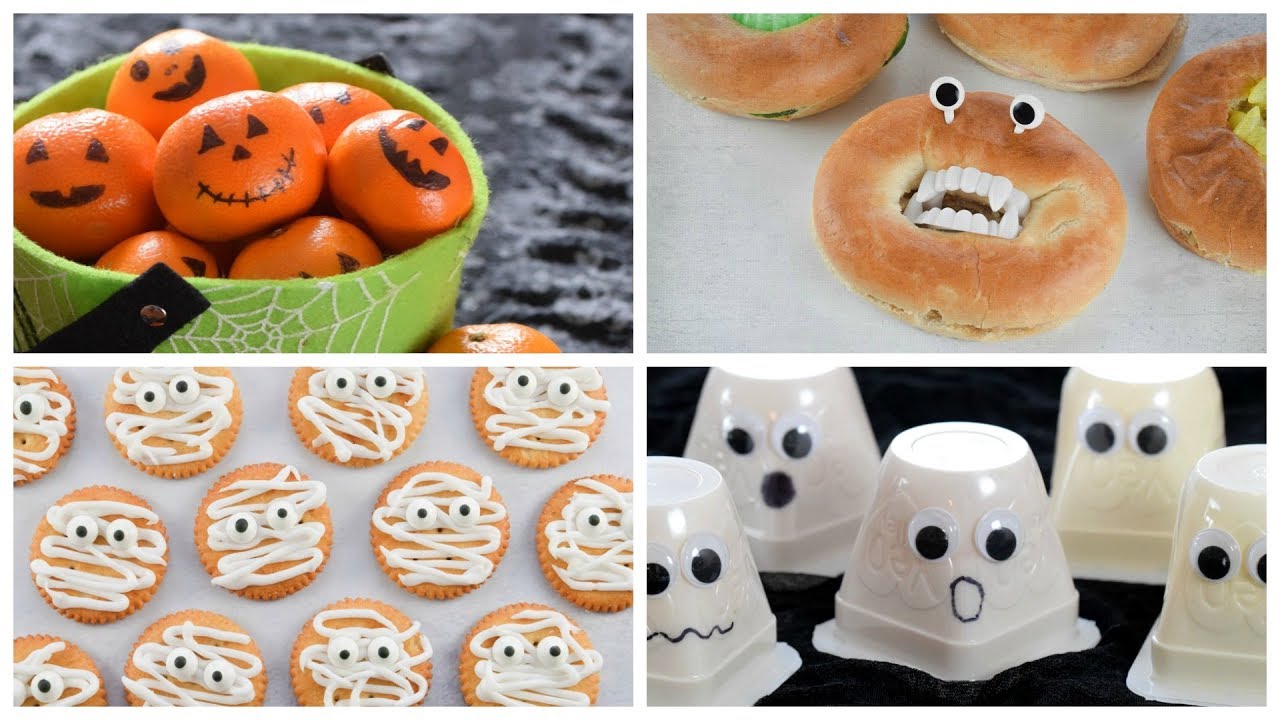 4 Quick and Easy  Halloween  Food  Ideas  for Kids YouTube