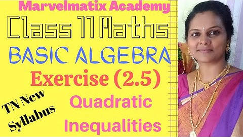 Tamilnadu new Syllabus 11th maths volume 1 Chapter 2 Exercise 2.5 Basic algebra answer_pdf solutions