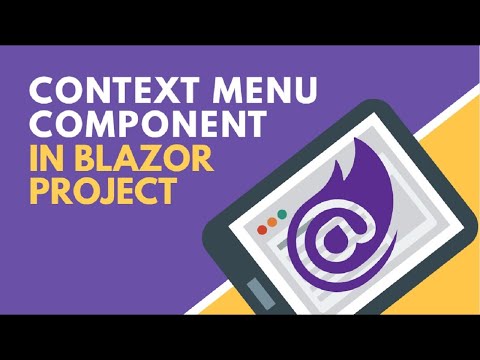 Creating Context Menu Component in Blazor | BCL