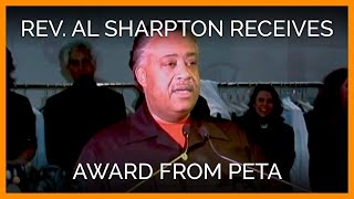 Throwback: Reverend Al Sharpton Receives Award From PETA for His Work Against KFC
