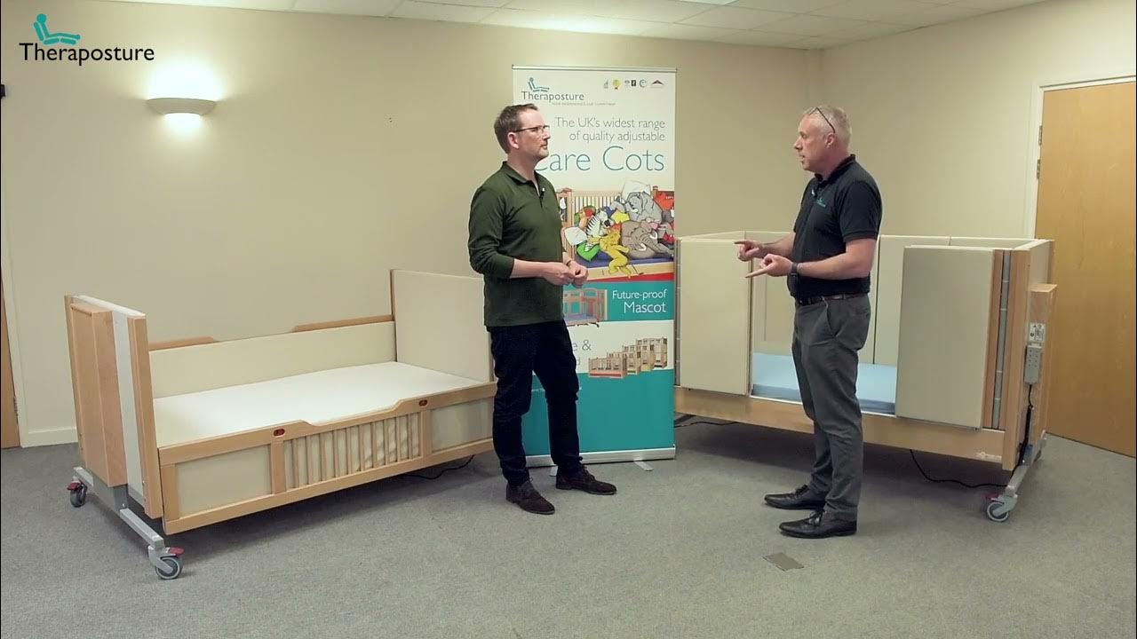 How Theraposture cots and cot beds meet adjustable care cot safety