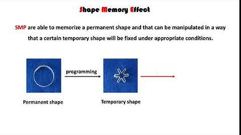 Shape Memory Polymer