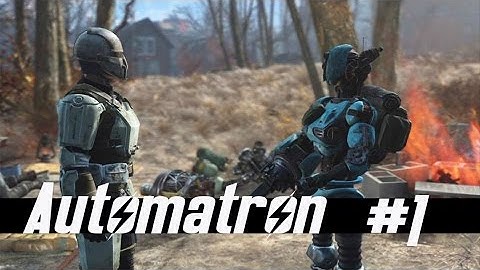 Fallout 4: Automatron #1 | Ada, The Funny Runner!