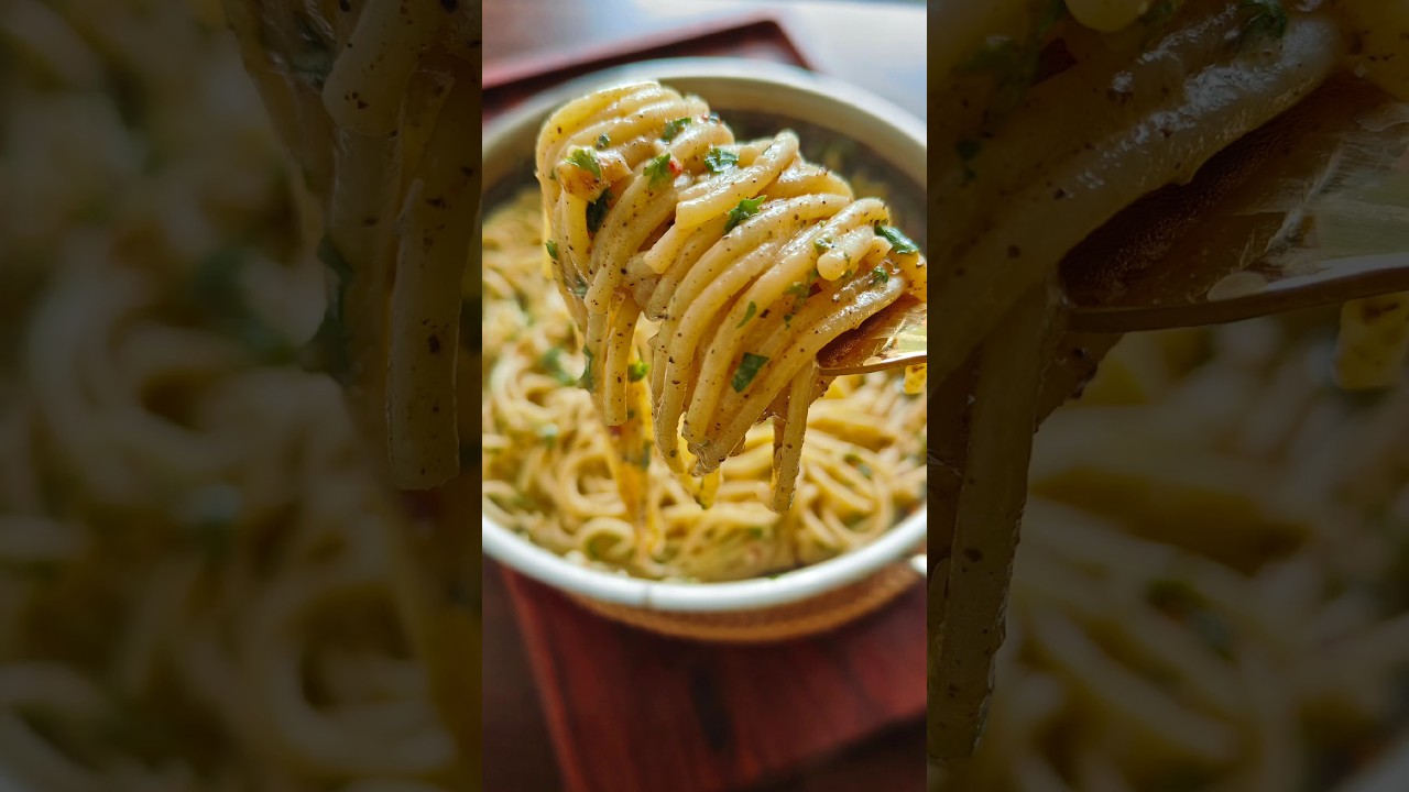 Parsley cream 2 Ingredients pasta 