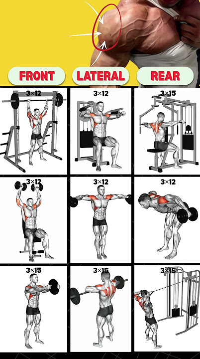 9 Ultimate Shoulder Workout to Transform Upper Body| #workout #shoulderworkout