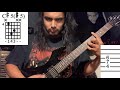 Post black metal guitar lesson 1 chord progression in c minor free tabs download link below