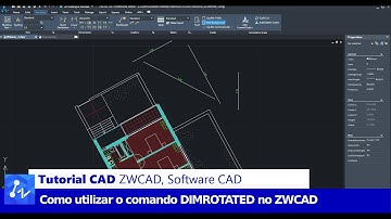 Tutorial CAD: Como Utilizar o Comando DIMROTATED no ZWCAD
