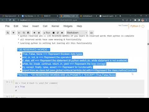Identifiers , Keywords and Data Types in Python (Data Science) - Day 7 ...