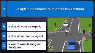 rijbewijs theorie examen belgie 2024