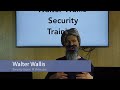 Interview with computer security trainer