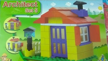 Architect set 5  puzzle building set toy review