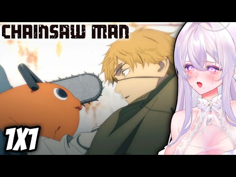 I'M CRYING ALREADY... | CHAINSAW MAN Episode 1 REACTION