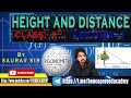 Height and Distance || By Saurav sir  || Application of Trigonometry || #trigonometry