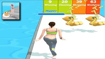 Sleepy Run Game 😪💤😴 All Levels Gameplay Android iOS (levels 6-7)