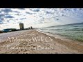 Morning Beach Walk Of Panama City, Florida - (Many Stingrays)