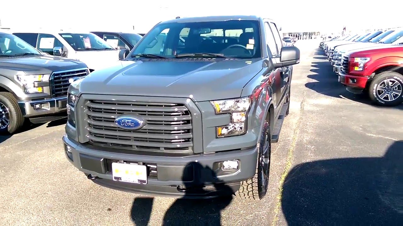 2016 Special Edition Litium Gray F-150 XLT 302A Package ...