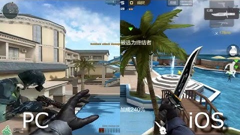 CrossFire - PC vs iOS Graphics Comparison