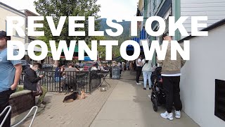 Revelstoke British Columbia Canada | Revelstoke Downtown WALK | 4K UHD