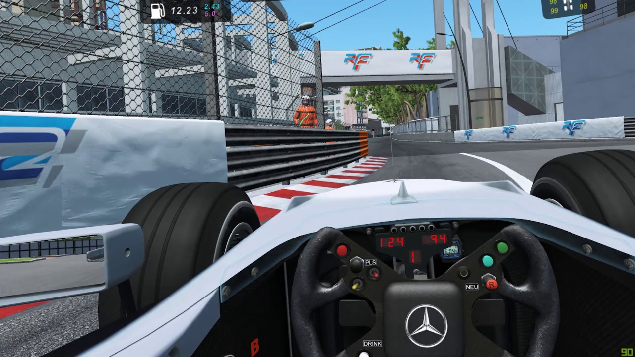 [rFactor 2] Monaco - Mclaren mp4-13 (1998)
