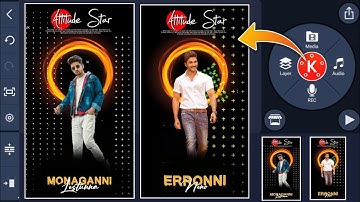 how to create cinema acting style boys attitude WhatsApp status video edit in kinemaster 2021