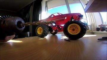 Tamiya Mud Blaster etc Quick Release battery mod