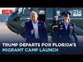 WATCH LIVE: Trump departs White House en route to opening of &#39;Alligator Alcatraz&#39; | AC1G