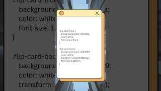 Interactive Web Design: Simple Flip Card Effect in 90 Seconds!