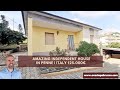 Charming independent house with garden in penne  italian virtual property tour