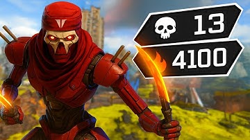 Almost dead, but I managed to take him out! | Apex Legends