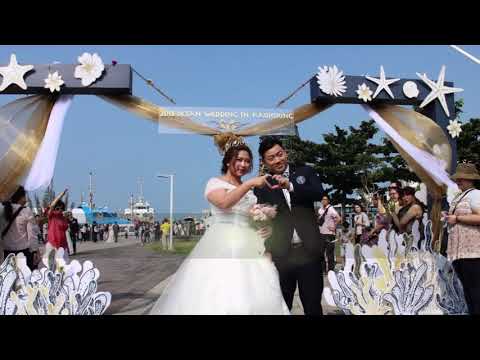 【港都新聞】-20181021年高雄市第二次市民集團結婚〔邱美育/陳韻晴/採訪 報導〕