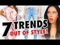 7 Fashion Trends OUT OF STYLE in 2021! *trash or donate*