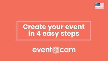 Create your event in four easy steps