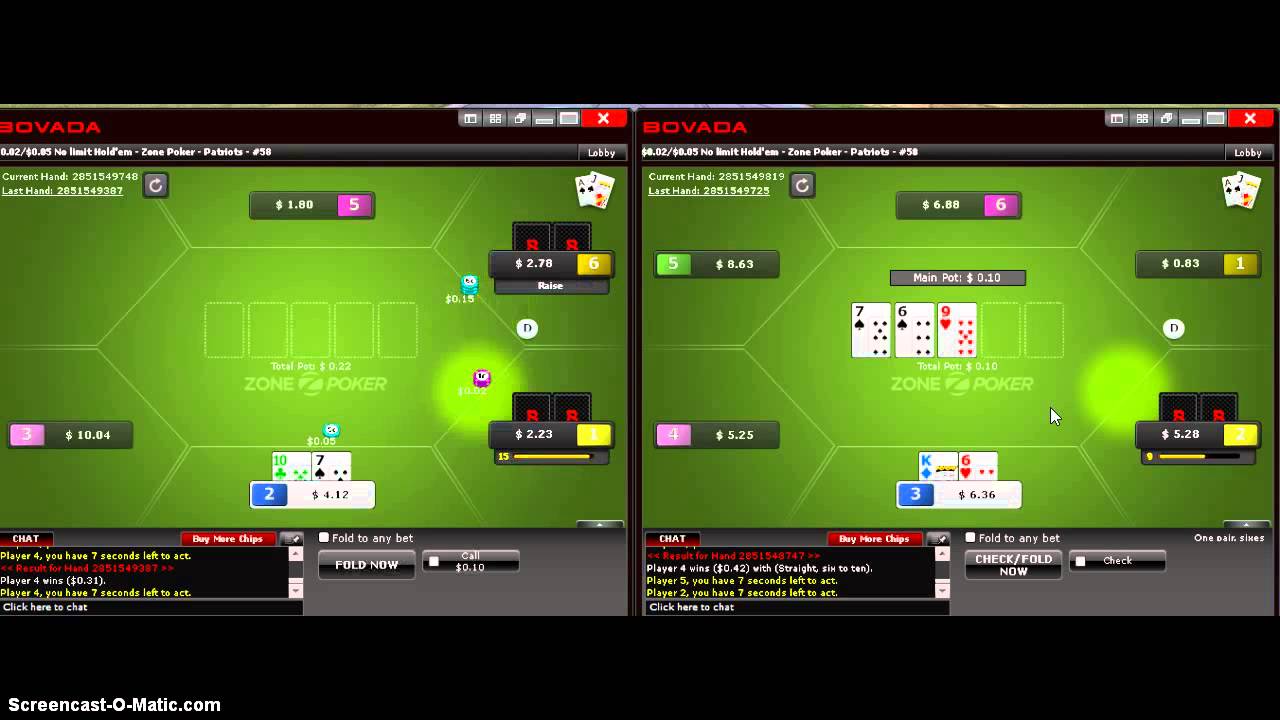 Zone Poker Session 5 YouTube