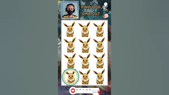 HOW GOOD ARE YOUR EYES | Find The Odd Emoji Out | Emoji Puzzle Quiz PART 50 #shorts