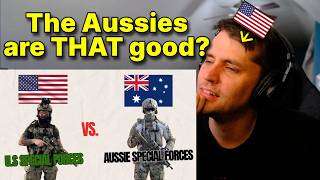 American reacts to USA Green Beret PRAISES Aussie Special Forces as the best