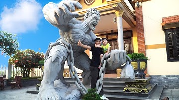 35 Days to Build a Giant Hulk to Heal My Son