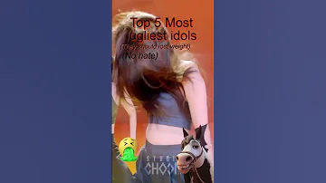 top 5 most ugly idols🤮🤮 (No Hate,My Oppinion) #kpopfacts #kpopshorts #kep1er #blackpink #Twice #Itzy