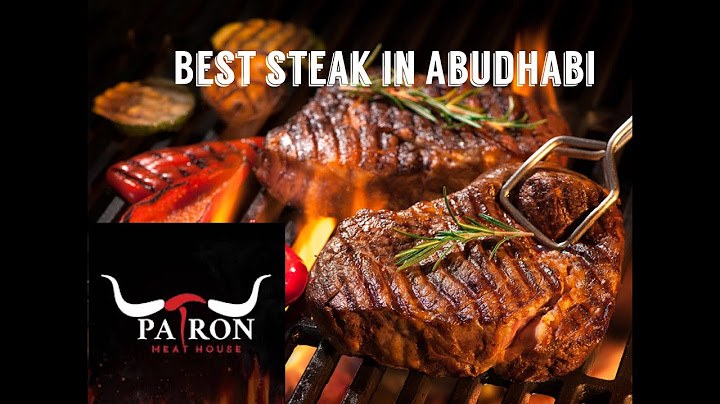 1st Wedding Anniversary Dinner @ PATRON MEAT HOUSE#BEST STEAK#ABU DHABI