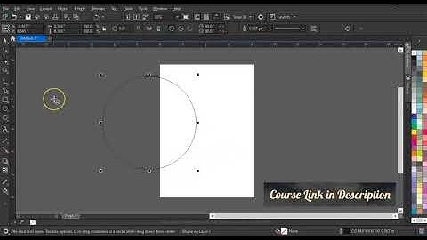 Corel Draw Tutorial - Workspace Introduction - Hindi (सीखें कोरेल ड्रा हिंदी में )