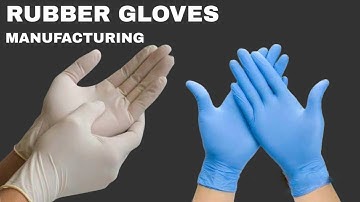 How Rubber Gloves are Made| #skillytechplaylist #howtomakerubbergloves #rubberglovesmaking