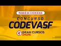 Manhã de Exercicios  - Concurso Codevasf