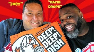 Little Caesars Pizza® $8 Box Set Review with Daym Drops!