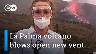 More destruction feared in La Palma as lava pours from new volcano vent | DW News