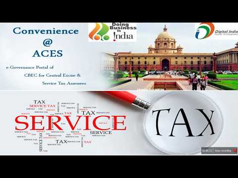 E Payment of Service Tax