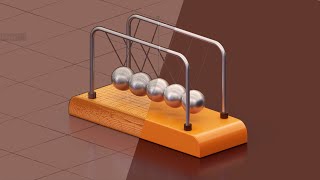 Making a simulation of Newton's balls in Cinema 4D