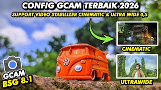Kamera HP Auto jernih Pakai ini‼️GCAM BSG 8.1 CONFIG JANPANASE bisa ultra wide & cinematic