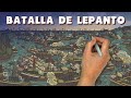 La batalla de Lepanto, una de las batallas más grandes de todos los tiempos