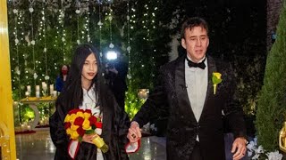 Nicholas Cage just got married for the fifth time  #Nicholascage #Thenewcagefamily #Rikoshibata