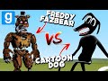 IS CARTOON DOG STRONGER THAN... FREDDY FAZBEAR?! (Garry's Mod Sandbox) - FNAF vs Trevor Henderson